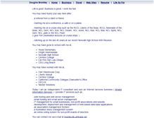 Tablet Screenshot of douglasbrantley.com